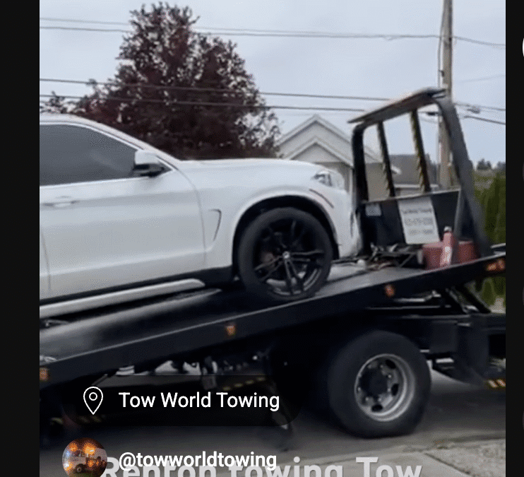 Desperate Calling for a Tow